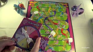 Bin Vs Jon  My Little Pony Chutes amp Ladders Who Will Win by Bins Toy Bin [upl. by Elodea]