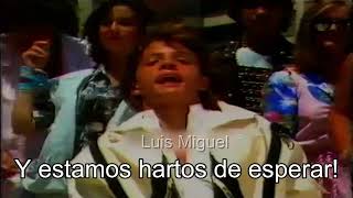 Luis Miguel  Muchachos de hoy  Letra y video [upl. by Viccora]