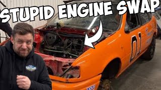 The Engine Swap Nobody Is Stupid Enough To Fit Oh Really Part 5 [upl. by Jeffy477]