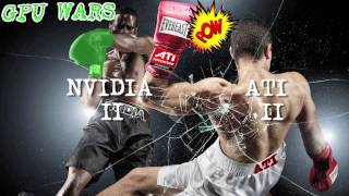 GPU WARS NVIDIA GTX 480 vs ATI RADEON HD 5870 5 Round Graphics Card Battle D [upl. by Sylas]