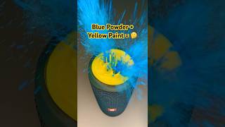 🔊 Blue Dye Powder and Yellow Paint ✅ Bass Test [upl. by Iggie]