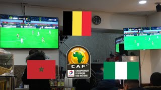 من بلجيكا المغرب 04 نيجيريا شان 2018  Maroc 40 Nigéria Célébrations de Bruxelles [upl. by Sungam]