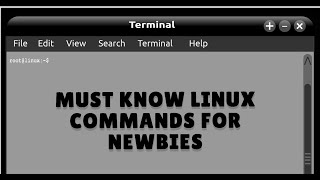 Must Know Linux Commands for Newbies [upl. by Carol516]