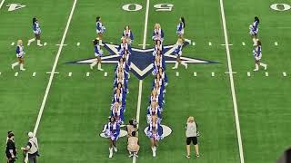 2024 Dallas Cowboys Cheerleaders 1st performance field view only 82424 vs Los Angeles Chargers 8k [upl. by Rebmik]