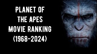 Planet Of The Apes Movie Ranking 19682024 [upl. by Drice]