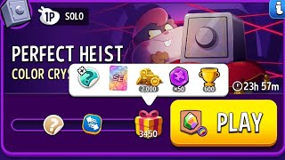 Color Crystals Rainbow Perfect Heist Solo Today  Match Masters [upl. by Tsyhtema104]