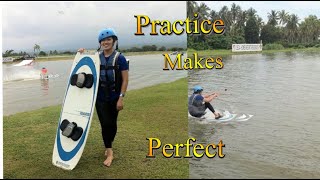 Wakeboarding For Beginners  Wakeboarding Fails  Wakeboarding Tricks  Philippines  Jennie Japinay [upl. by Rennie]