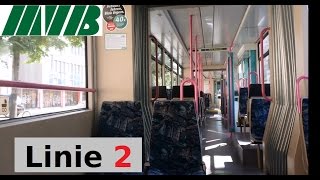 Straßenbahn Magdeburg  Linie 2  mit alten Ansagen [upl. by Andra440]