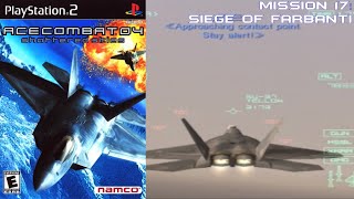 Ace Combat 4 PS2 Walkthrough  Mission 17 Siege of Farbanti [upl. by Jephum824]