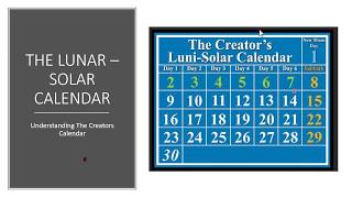 UNDERSTANDING THE LUNAR – SOLAR CALENDAR [upl. by Haianeb298]