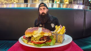 FINALLY ATTEMPTING SCOTLANDS BIGGEST BURGER CHALLENGE  BeardMeatsFood [upl. by Valdemar]