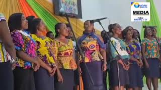 Song ministration Peace Rally GHANA ADVENTIST CHOIR UNIONACCRA Zone C [upl. by Dnaltiac]