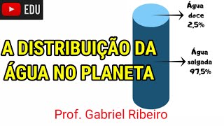 A hidrosfera e a distribuição das águas oceânicas e continentais  6° Ano  Aula de geografia [upl. by Elatia]