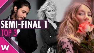 Eurovision 2017 SemiFinal 1 Top 3 favourites [upl. by Mercado]