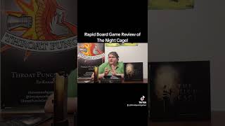 Rapid Board Game Review of The Night Cage [upl. by Ateekahs772]