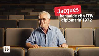 Jacques Vandist behaalde zijn diploma TEW in [upl. by Bronwyn]