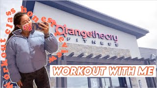 I TRIED AN ORANGE THEORY WORKOUT CLASS FOR THE FIRST TIME [upl. by Carlile]