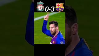 Messi destroy Liverpool ✨ Liverpool vs Barcelona highlights shorts shortfeed football [upl. by Aniretac]