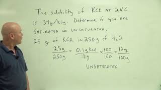 Solubility Problems [upl. by Socram]