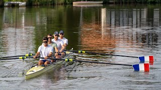 AVIRON  Equipe de France dAviron à Soustons [upl. by Nisotawulo]