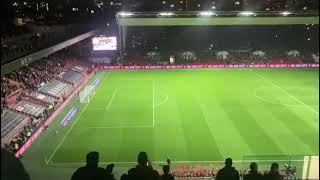 A prematch light show at Ashton gate vs Sheffield Wednesday [upl. by Leiand222]