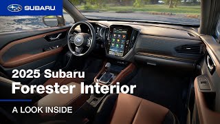 2025 Subaru Forester Interior  A Look Inside [upl. by Dannon626]