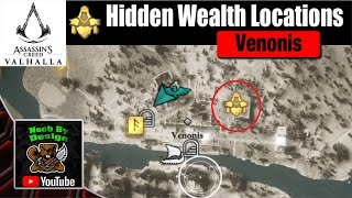 Assassins Creed Valhalla  How to open the Venonis barred door  Venonis Hidden Armor [upl. by Flita88]