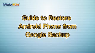 Guide to Restore Android Phone from Google Backup [upl. by Ahseem]