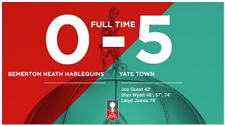 GOALS Bemerton Heath Harlequins 05 Yate Town  Isuzu FA Trophy First Round Qualifying [upl. by Eat]