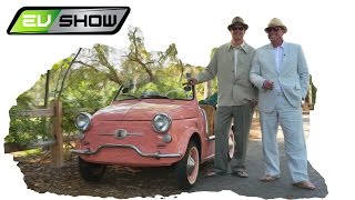 The EV Show  April 2015  Episode 5  Fiat Jolly 500 in Rancho Santa Fe [upl. by Tnomel733]