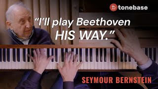 Seymour Bernstein on Beethoven Technique amp Interpretation Interview at the piano [upl. by Akin]