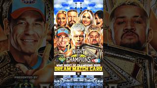 WWE Night of Champions 2025  Dream Card Bevelock Shorts NightofChampions NOC2025 DreamCard [upl. by Cummings549]