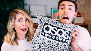 Boyfriend Does My ASOS Shop  Zoella [upl. by Xed]