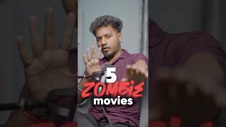 Top 5 ZOMBIE movies you must watch 🧟‼️shorts zombiesurvival movies [upl. by Niddala]