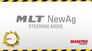 Manitou  Telehandler  MLT NewAg  Steering Modes [upl. by Veno]