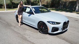 2025 BMW M440i Coupe Review  Exhaust Sound  19quot M Wheels  2 Door  BMW Test Drive with Trish [upl. by Shurlock]