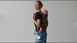 Artipoppe Zeitgeist Baby Carrier Back Carry [upl. by Skantze193]