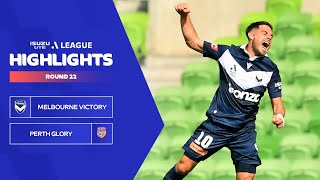 Melbourne Victory v Perth Glory  Highlights  Isuzu UTE ALeague 202324  Round 22 [upl. by Aicetel254]