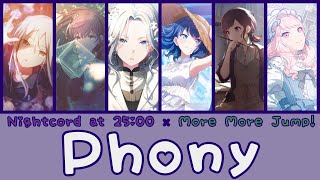 フォニイ  Phony  Nightcord at 2500 X Shizuku  Haruka  Full Ver  No MEIKO [upl. by Saimon]