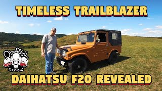 Daihatsu F20 4x4 Taft Classic Car Review amp OffRoad Adventure Old Skull Garage [upl. by Nabe]