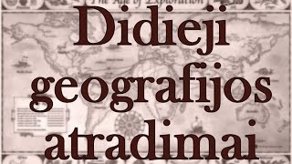 22 Didieji geografiniai atradimai [upl. by Eatnuahc]