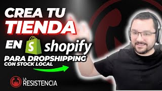 Crea tu tienda en Shopify para Dropshipping en Chile con stock local [upl. by Ardnaed]