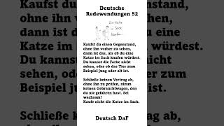 Deutsche Redewendungen 52 [upl. by Azriel914]