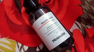 Minimalist 08 Glycolic Acid Exfoliating Toner Review ❤️ [upl. by Llenahs]