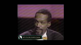 Eddie Kendricks interview 1988 [upl. by Aizahs]