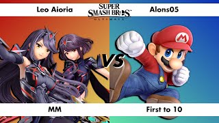 SSBU  Leo Aioria vs Alons05  Money Match  First to 10 [upl. by See]