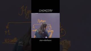 Oxidation state of hydrogen  chemistry  cbse board exam 2025 chemistry shorts [upl. by Adnarim]