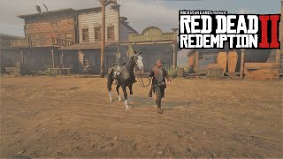 Red Dead Redemption 2 MoD Arthur Exploring New Austin With Baylock [upl. by Mariquilla]