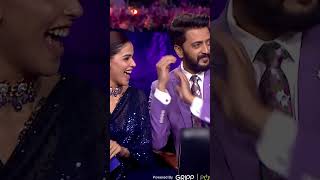 Ritesh और Genelia जैसे जोड़ी और कोई नहीं है kaunbanegacrorepati amitabhbachchan [upl. by Ecaj]