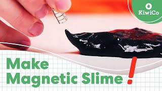 How to Make Magnetic Slime  STEAM DIY  KiwiCo [upl. by Avan264]